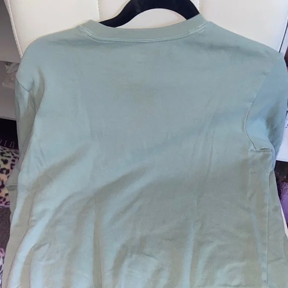 Athletic Works Boy’s Mint Green Crew Neck Sweater - Picture 3 of 4